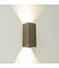 Artdelight Artdelight Industrielle GU10-Wandleuchte Dante 2 XL - Antikbronze