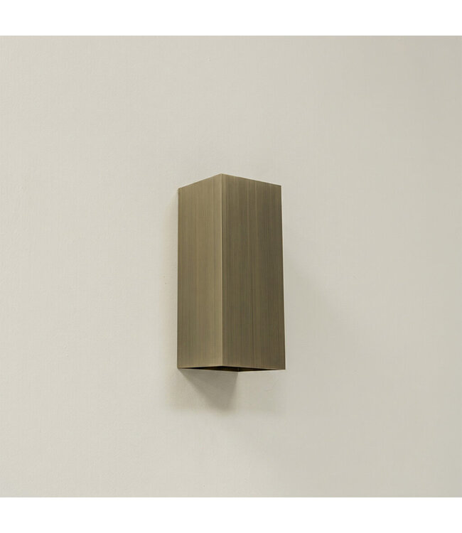 Artdelight Artdelight Industrielle GU10-Wandleuchte Dante 2 XL - Antikbronze
