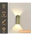 Artdelight Artdelight Industrielle GU10-Wandleuchte Dante 2 XL - Antikbronze