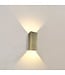 Artdelight Artdelight Industrielle GU10-Wandleuchte Dante 2 XL - Antikbronze