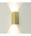 Artdelight Artdelight Industrielle GU10-Wandleuchte Dante 2 XL - Gold
