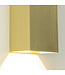 Artdelight Artdelight Industrielle GU10-Wandleuchte Dante 2 XL - Gold