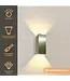 Artdelight Artdelight Industrielle GU10-Wandleuchte Dante 2 XL - Gold
