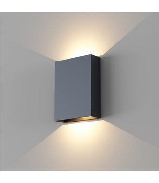 Artdelight LED-Wandleuchte Memphis - Schwarz