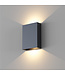 Artdelight Artdelight Design LED-Wandleuchte Memphis - Schwarz