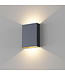 Artdelight Artdelight Design LED-Wandleuchte Memphis - Schwarz/Mattgold