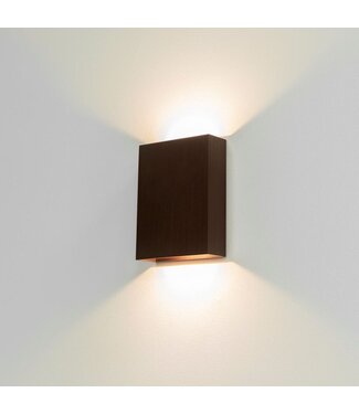 Artdelight LED-Wandleuchte Memphis - Dunkelbronze