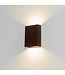Artdelight Artdelight Design LED-Wandleuchte Memphis - Dunkelbronze