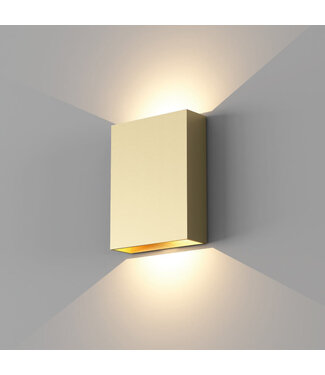 Artdelight LED-Wandleuchte Memphis - Gold