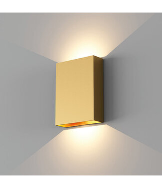 Artdelight LED-Wandleuchte Memphis - Warmgold