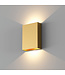 Artdelight Artdelight Design LED-Wandleuchte Memphis - Warmgold