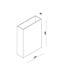Artdelight Artdelight Design LED-Wandleuchte Memphis - Stahlgrau