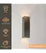 Artdelight Artdelight Moderne LED-Wandleuchte Vegas 150 - Aluminium