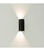 Artdelight Artdelight Moderne LED-Wandleuchte Vegas 150 - Schwarz