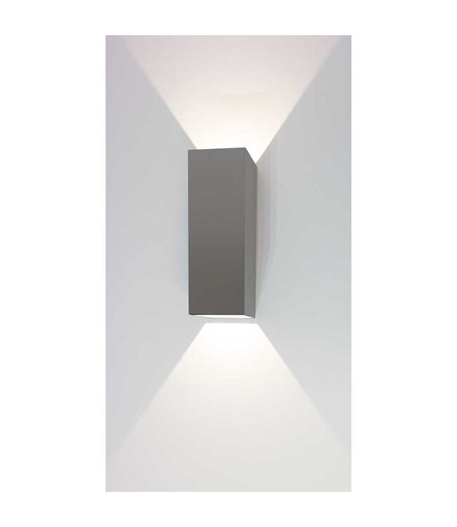 Artdelight Artdelight Moderne LED-Wandleuchte Vegas 250 - Aluminium