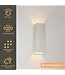 Artdelight Artdelight Moderne LED-Wandleuchte Vegas 250 - Weiß
