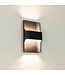 Artdelight Artdelight Design LED-Wandleuchte Dallas - Schwarz