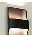 Artdelight Artdelight Design LED-Wandleuchte Dallas - Schwarz