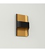 Artdelight Artdelight Design LED-Wandleuchte Dallas - Schwarz/Kupfer