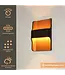 Artdelight Artdelight Design LED-Wandleuchte Dallas - Schwarz/Kupfer