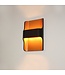 Artdelight Artdelight Design LED-Wandleuchte Dallas - Schwarz/Kupfer