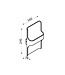 Artdelight Artdelight Design LED-Wandleuchte Dallas - Schwarz/Mattgold