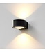 Artdelight Artdelight Industrielle LED-Wandleuchte Hudson - Schwarz