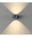 Artdelight Artdelight Industrielle LED-Wandleuchte Hudson - Schwarz