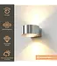 Artdelight Artdelight Industrielle LED-Wandleuchte Hudson - Aluminium