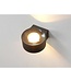 Artdelight Artdelight Industrielle LED-Wandleuchte Hudson - Anthrazit