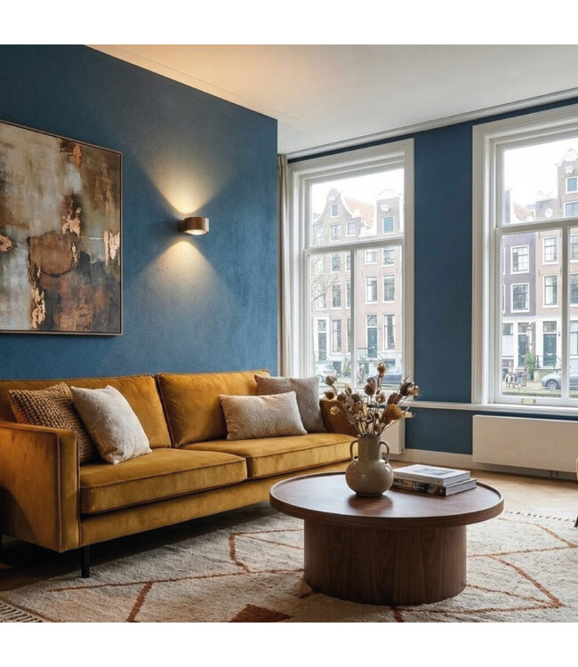 Artdelight Artdelight Industrielle LED-Wandleuchte Hudson - Dunkelbronze