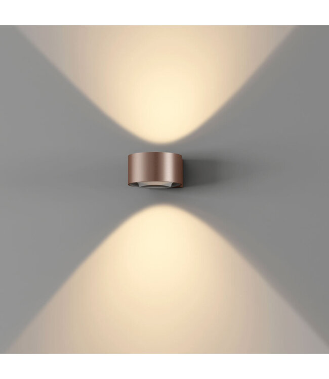 Artdelight Artdelight Industrielle LED-Wandleuchte Hudson - Dunkelbronze