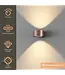 Artdelight Artdelight Industrielle LED-Wandleuchte Hudson - Dunkelbronze