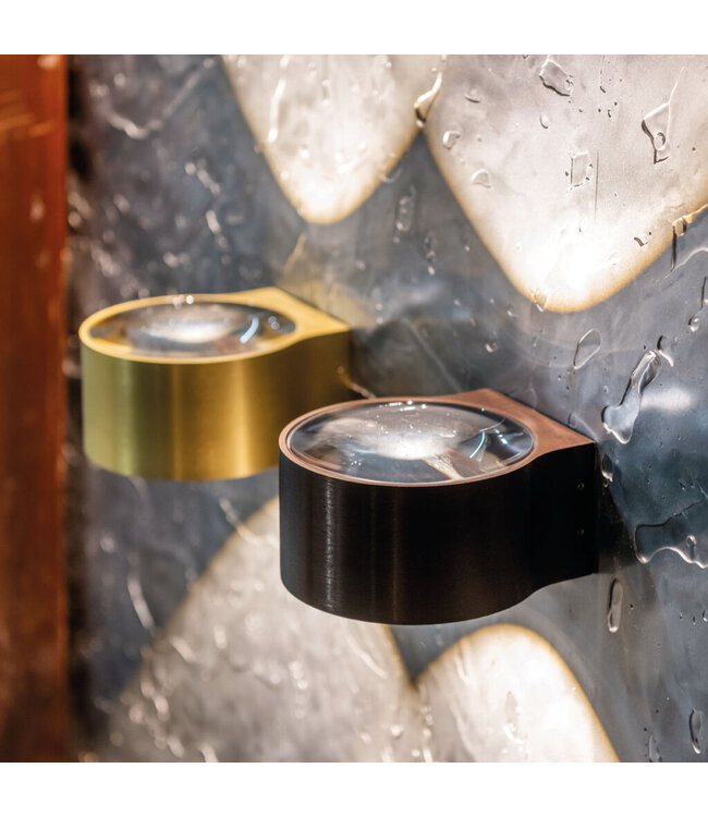 Artdelight Artdelight Industrielle LED-Wandleuchte Hudson - Dunkelbronze