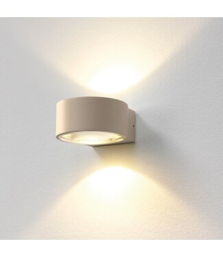 Artdelight LED-Wandleuchte Hudson - Champagner