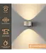 Artdelight Artdelight Industrielle LED-Wandleuchte Hudson - Champagner