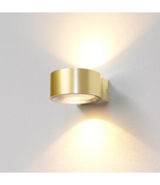 Artdelight LED-Wandleuchte Hudson - Gold
