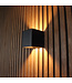 Artdelight Artdelight Design LED-Wandleuchte Fulda - Schwarz
