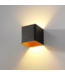 Artdelight Artdelight Design LED-Wandleuchte Fulda - Schwarz/Kupfer