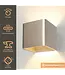Artdelight Artdelight Design LED-Wandleuchte Fulda - Champagner
