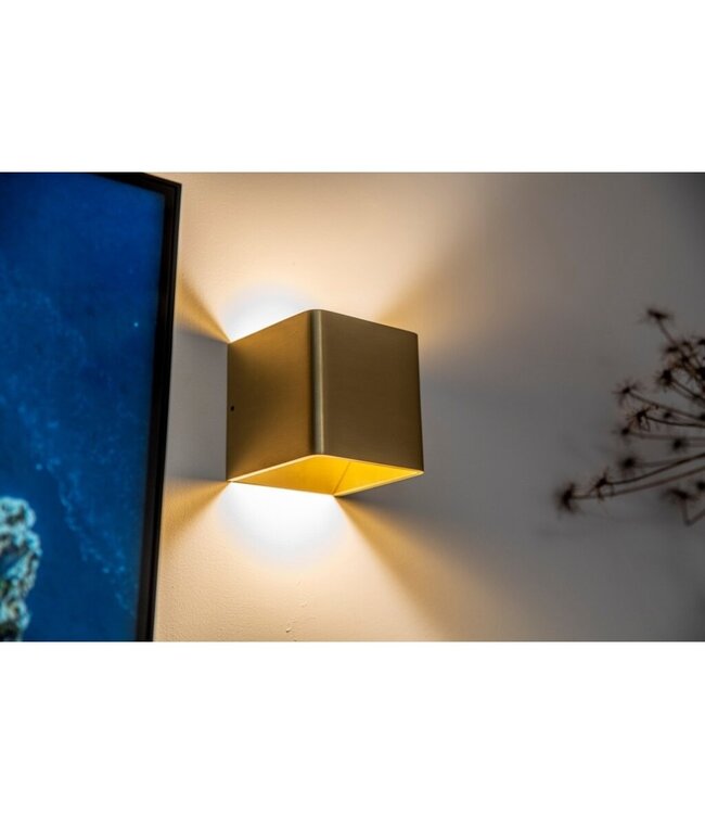 Artdelight Artdelight Design LED-Wandleuchte Fulda - Gold