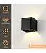 Artdelight Artdelight Design LED-Wandleuchte Fulda Dim to Warm - Schwarz