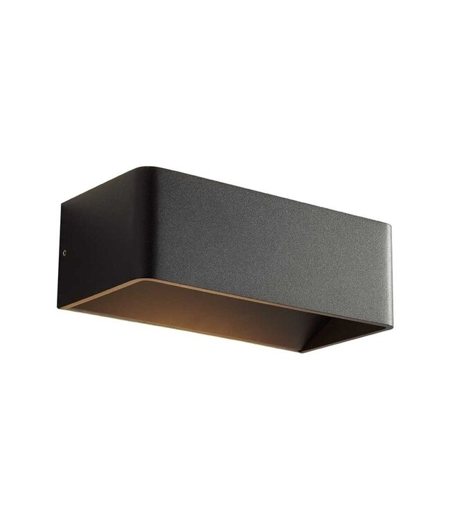 Artdelight Artdelight Industrielle LED-Wandleuchte Mainz - Schwarz