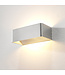 Artdelight Artdelight Industrielle LED-Wandleuchte Mainz - Aluminium