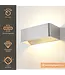 Artdelight Artdelight Industrielle LED-Wandleuchte Mainz - Aluminium
