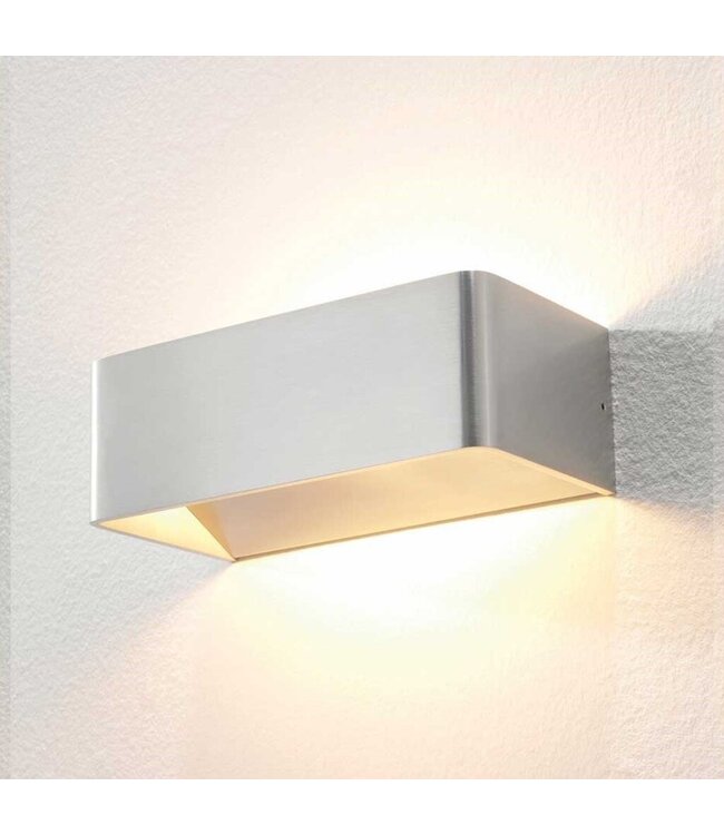 Artdelight Artdelight Industrielle LED-Wandleuchte Mainz - Aluminium