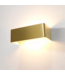 Artdelight Artdelight Industrielle LED-Wandleuchte Mainz - Gold