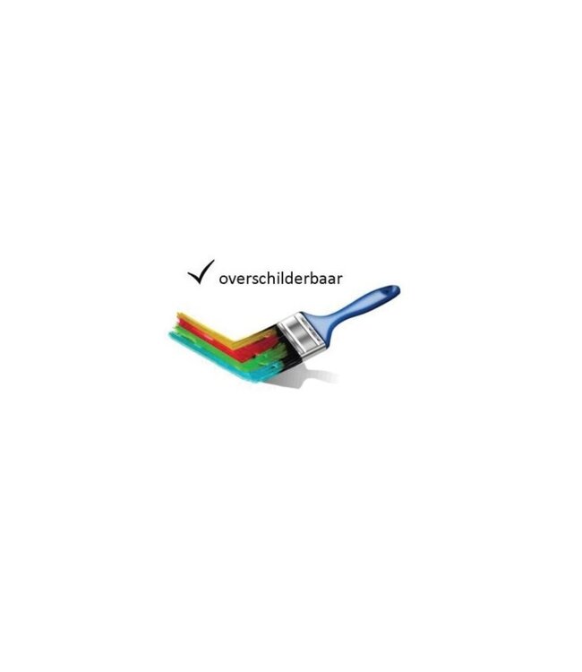 Artdelight Artdelight Überstreichbare GU10-Wandleuchte Brest Geriffelt - Weiß