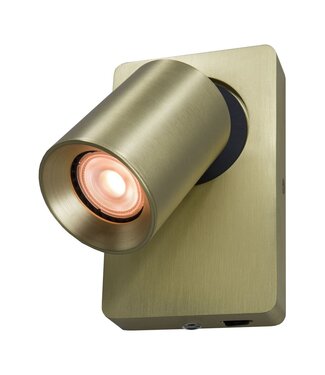 Artdelight GU10-Wandspot Megano - Gold