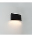 Artdelight Artdelight Moderne LED-Wandleuchte Box 1L - Schwarz